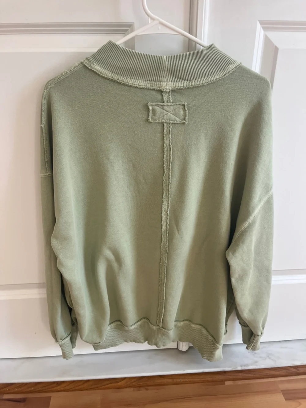 We The Free Sage Green Crewneck Sweatshirt - Picture 3 of 3